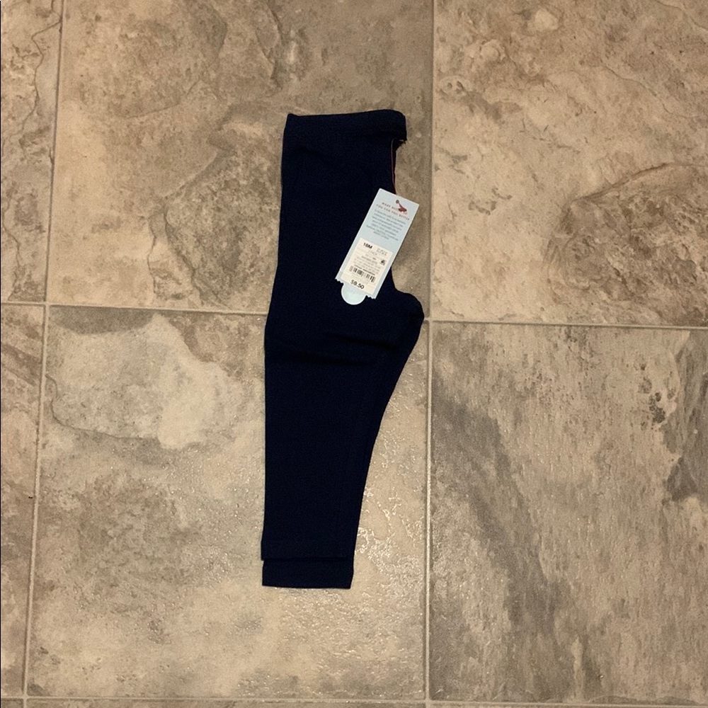 NWT Cat & Jack Navy Blue Leggings 18 months